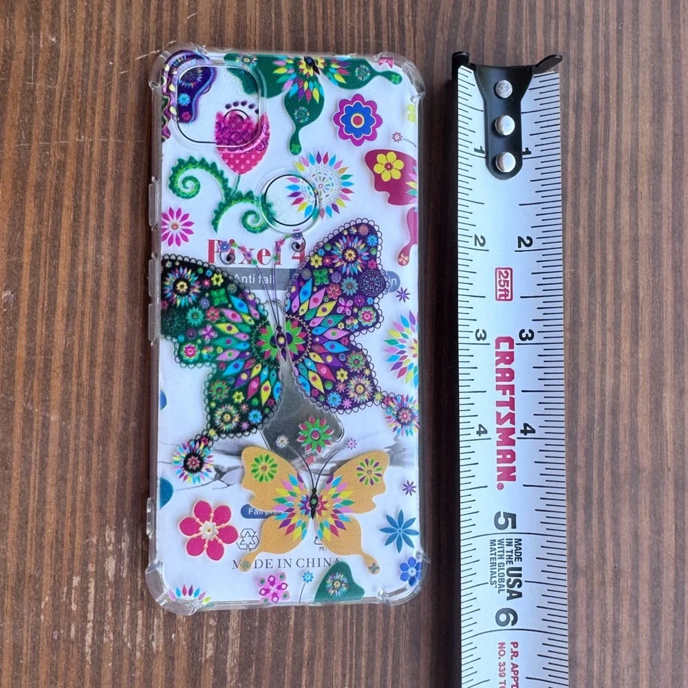 3/$10 Legacy Vibrant Butterfly Pattern Phone Case Full Coverage